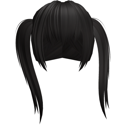 Choppy Emo Scene Anime Messy Hair in Dark Brown Roblox item