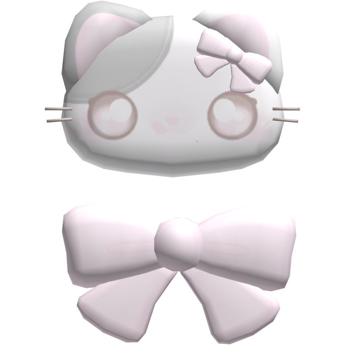 ♡ ꒱ adorable pink kawaii kitty hairclip !