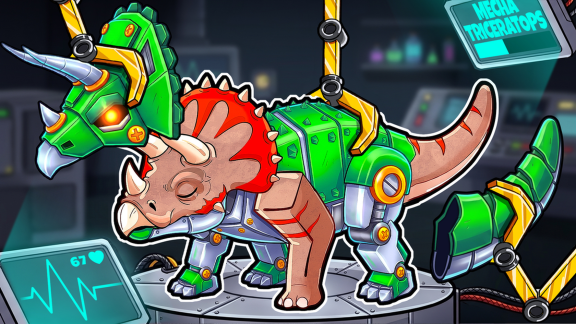 MORPH WORLD! 🦖 [CYBORG SPINOSAURUS UPDATE!]