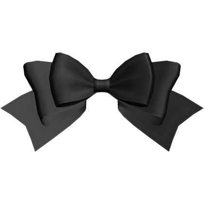 ♡ adorable head ribbon in black