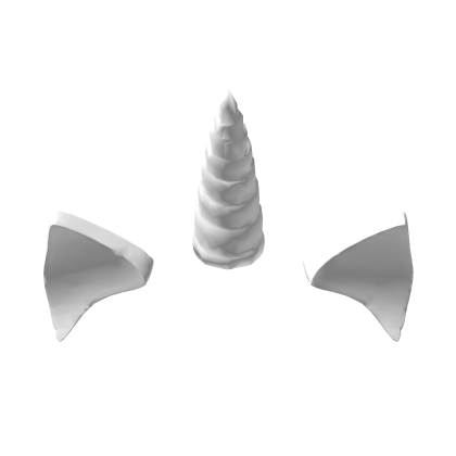 Unicorn horn ears white cute moe vkei Roblox item