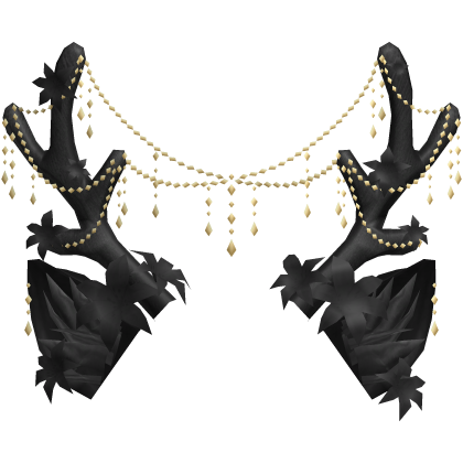 Ethereal Christmas Fairy Fawn Antlers w/ Jewels