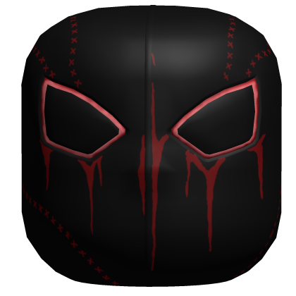 Crimson Stitched Mask