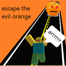 (new!)escape the evil orange obby