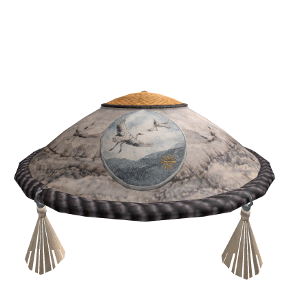 Samurai straw Hat  Roblox item