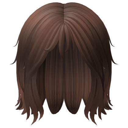 Cheap Brown Wolf Cut Hair Roblox item