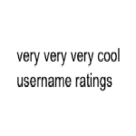 yummy username ratings