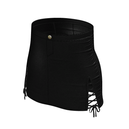 Black Leather Skirt thumbnail