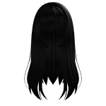 Dark Black Lollipop Hair