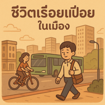 ชีวิตเรื่อยเปื่อยในเมือง