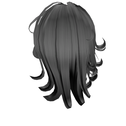 Gyaru Bouncy Layered Curls Grey&Black
