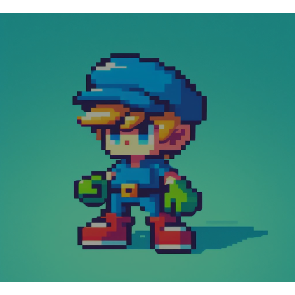 pixel man (profile picture) Roblox item