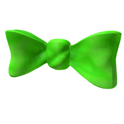 Neon Green Bow Tie