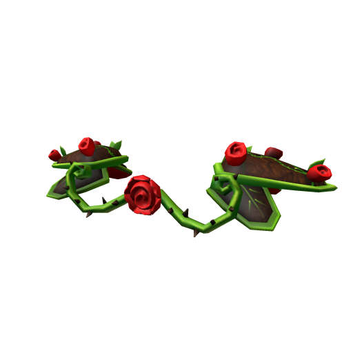 Crimson Bloom Pauldrons
