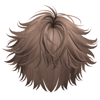 Milktea Brown Messy Stylish Fluffy Boy Hair Roblox item