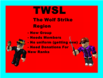 TWSL (The Wolf Strike Region)
