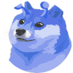 Blue Alien Doge