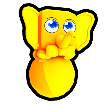 Gold Circus Elephant