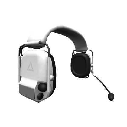 White Tactical Headset