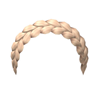 Blonde Preppy Braid Crown Roblox item
