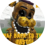 Stylized Withered Fredbear