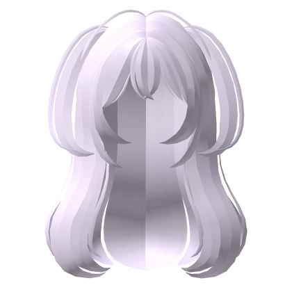 . ‿ ♡ cute messy anime pigtail long hair purpl
