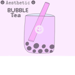 Aesthetic bubble tea