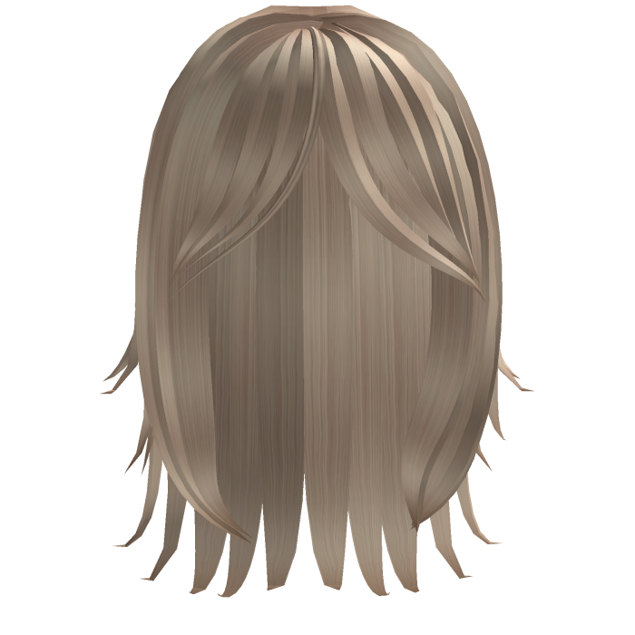 Soft Layered Curtain Hair — Blonde