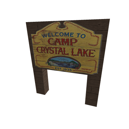Crystal Lake Sign