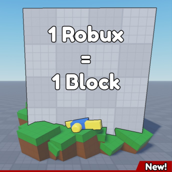 1 Robux = 1 Block