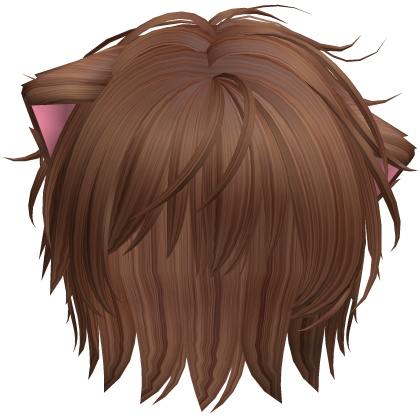 Catboy Anime Cat Ear Halloween Hair in Ginger