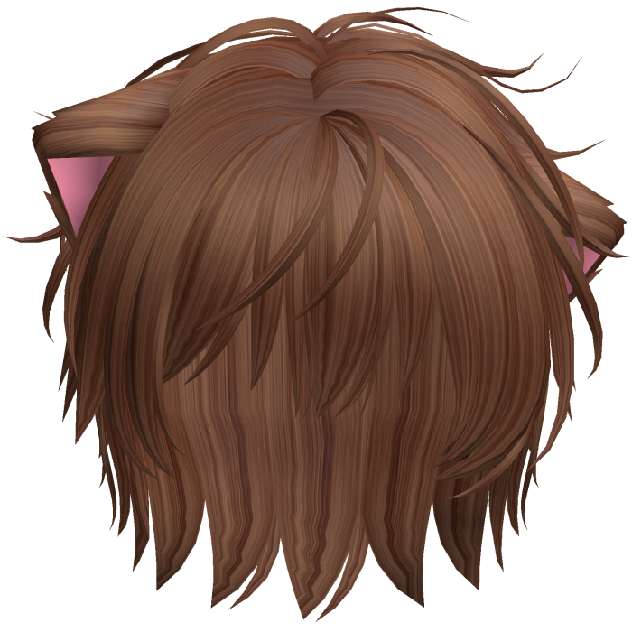 Catboy Anime Cat Ear Halloween Hair in Ginger