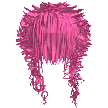 pink curly teased scene hair for anzh0ng o(>ω< ))