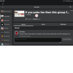 if you poke fan then this group for you