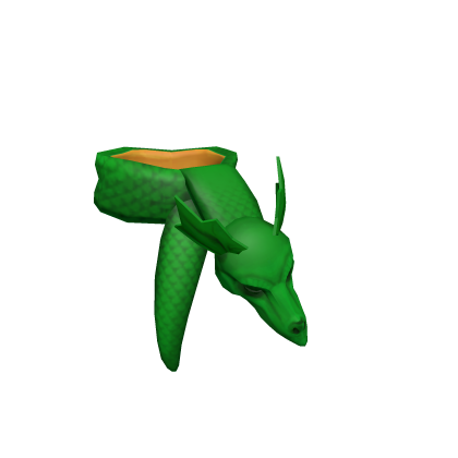 Green Daring Dragon Scarf