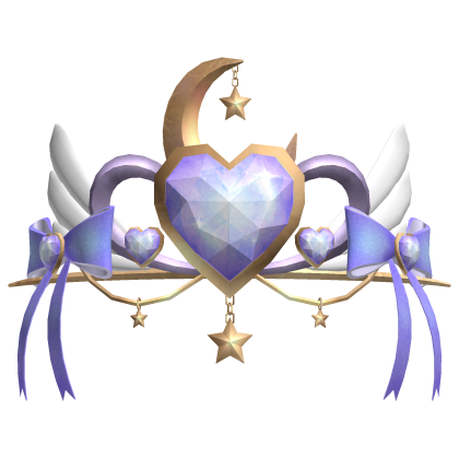 Purple Magical Celestial Princess Tiara (Gold)