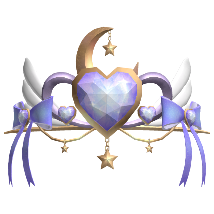 Purple Magical Celestial Princess Tiara (Gold)