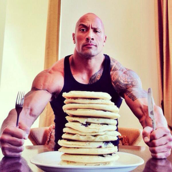 The Rock With Pancakes