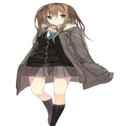 Anime girl Roblox decal