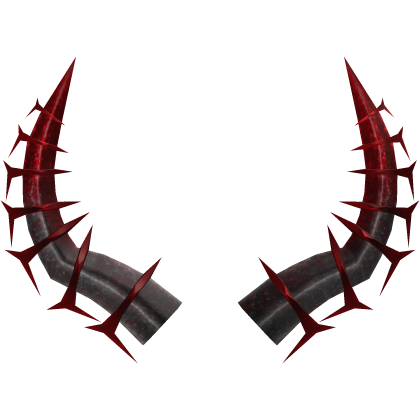 [EMMISIVE] Red Glowing Horns Recolor (Addon) Roblox item