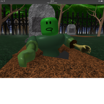 Run from the zombies.