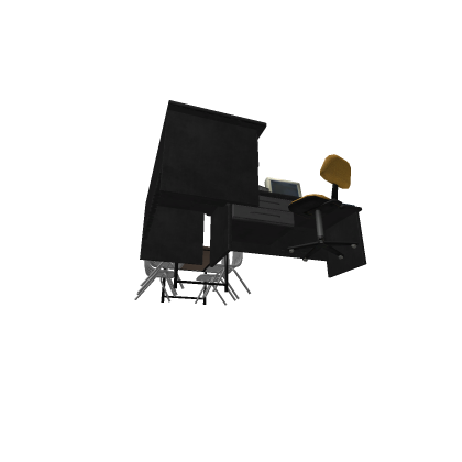 Pbr school teacher desk & student table