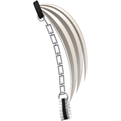 ♡ blonde anime pigtail extensions with handcuffs Roblox item