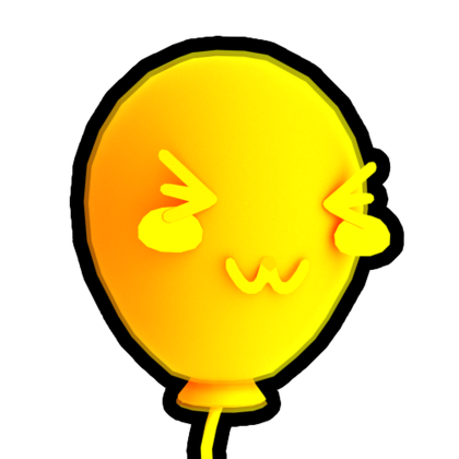 Gold Happy Balloon