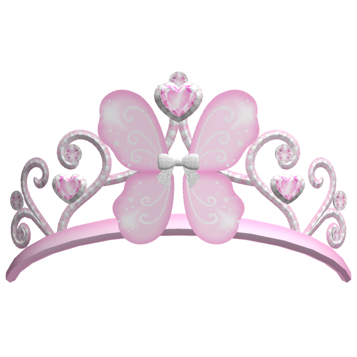 cute pink sparkly fairy tiara