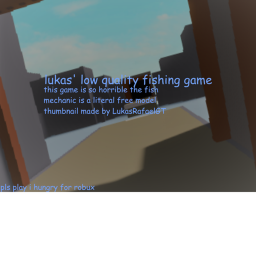 lukas' very unlogical and low quality fishing game