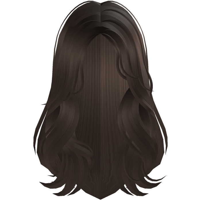 Long Voluminous Layered Hair (Brown)