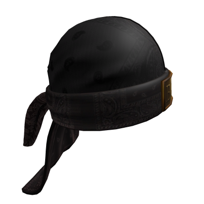 Black 'BOSS' Durag Roblox item