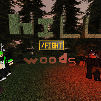 hill fighting woods: New Cabin & car crash