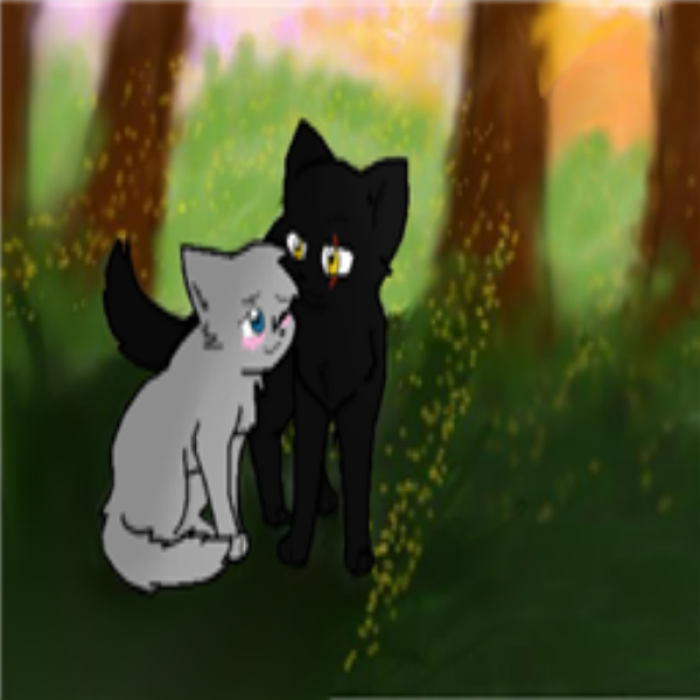 Blackfang and Rainpool Drawing Roblox decal